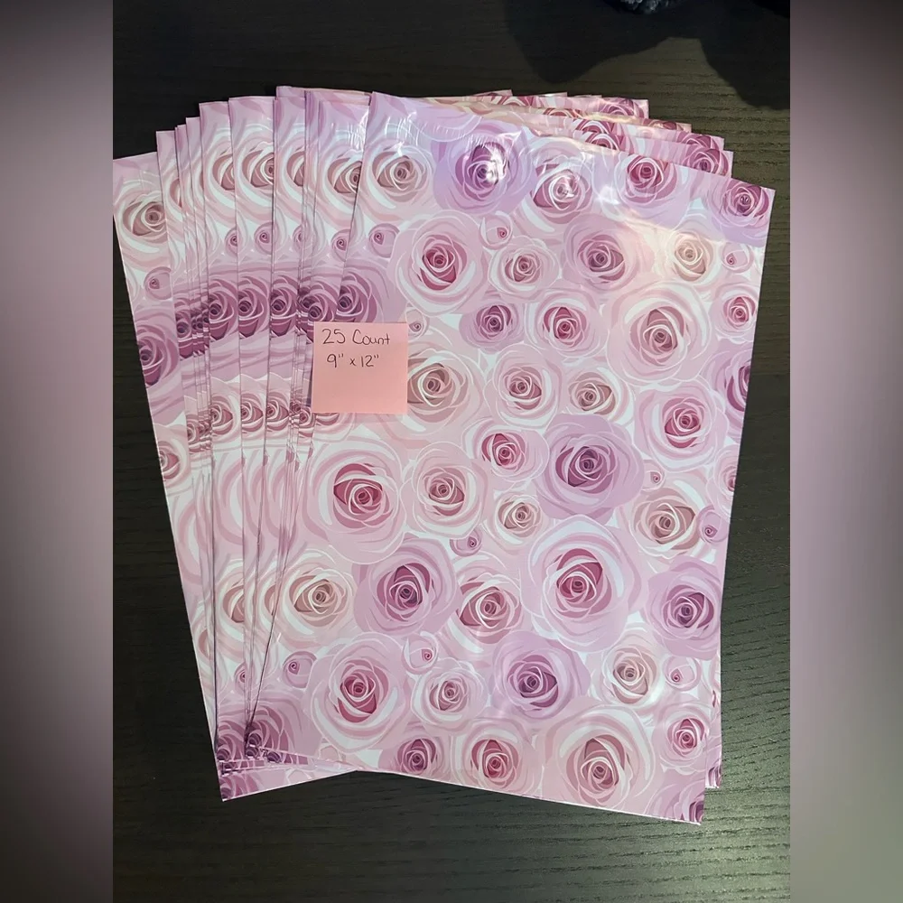 25 Count Roses Poly Mailers 9